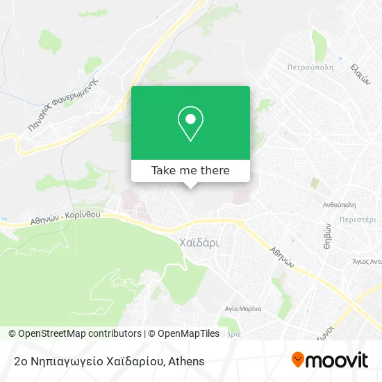 2ο Νηπιαγωγείο Χαϊδαρίου map