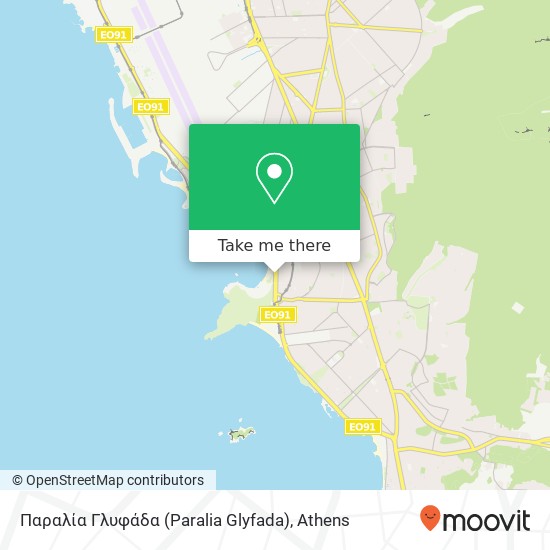 Παραλία Γλυφάδα (Paralia Glyfada) map