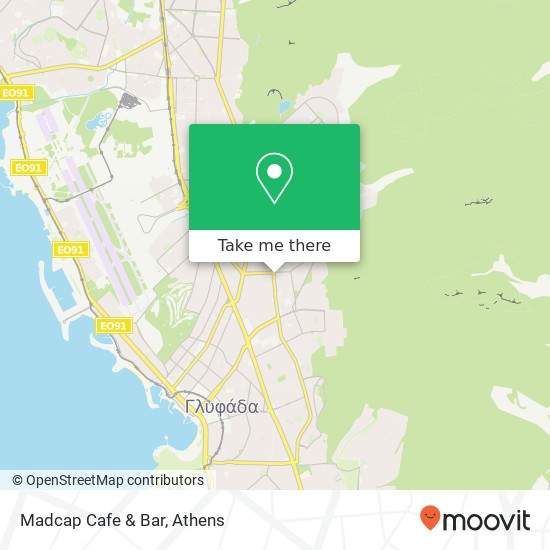 Madcap Cafe & Bar map