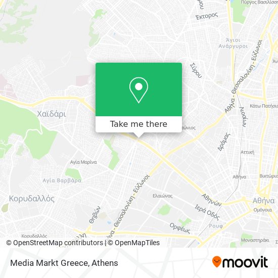 Media Markt Greece map