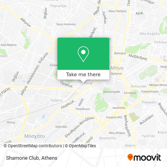 Shamone Club map
