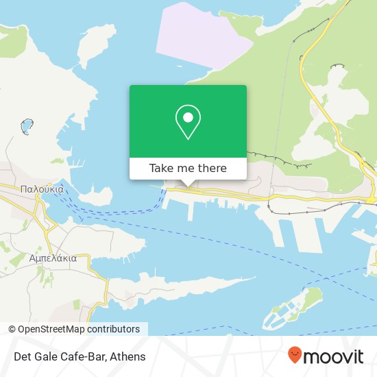 Det Gale Cafe-Bar map