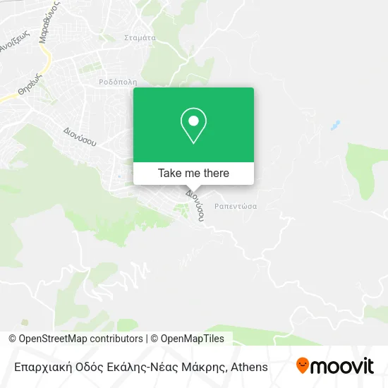 Επαρχιακή Οδός Εκάλης-Νέας Μάκρης map