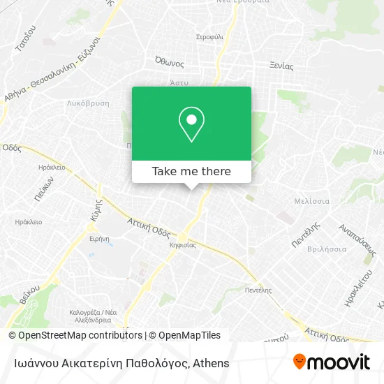 Ιωάννου Αικατερίνη Παθολόγος map
