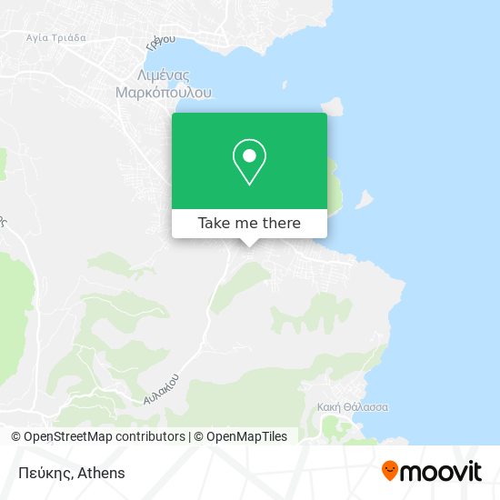 Πεύκης map