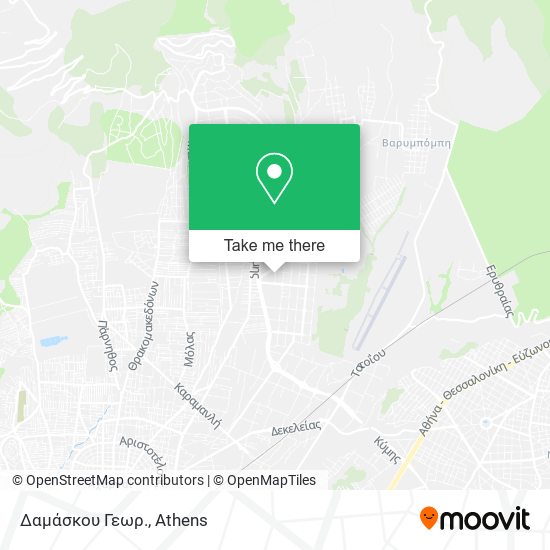 Δαμάσκου Γεωρ. map