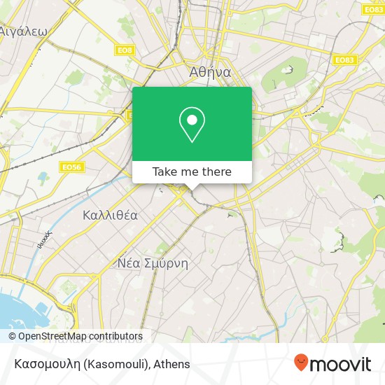 Κασομουλη (Kasomouli) map
