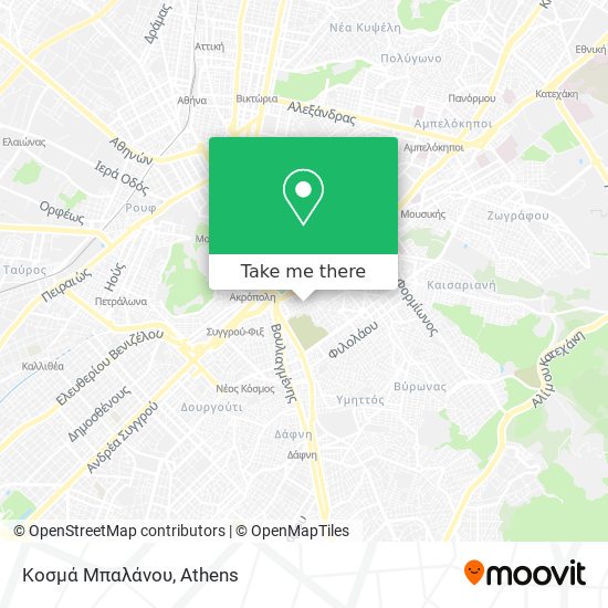 Κοσμά Μπαλάνου map
