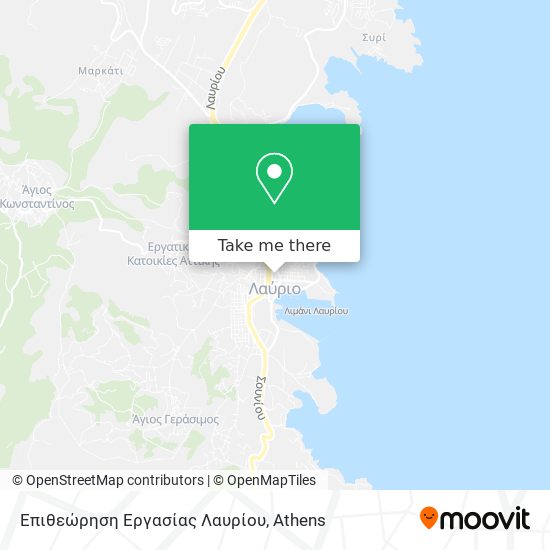 Επιθεώρηση Εργασίας Λαυρίου map