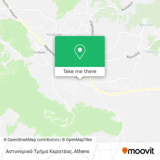 Αστυνομικό Τμήμα Κερατέας map