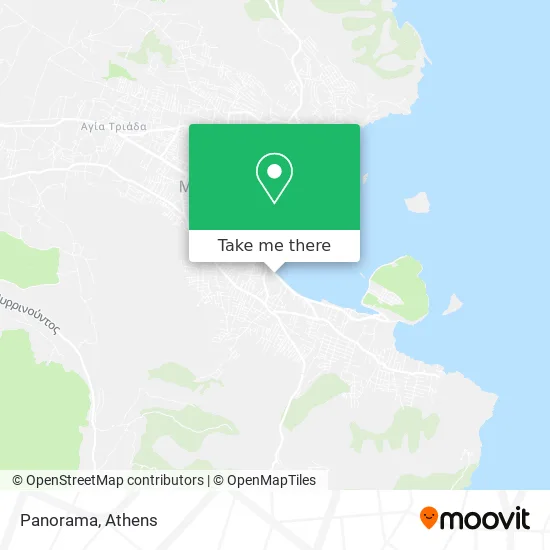 Panorama map