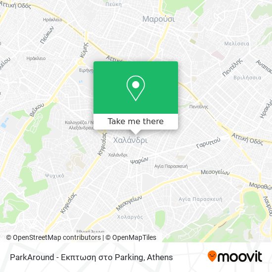 ParkAround - Εκπτωση στο Parking map