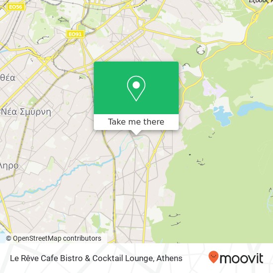 Le Rêve Cafe Bistro & Cocktail Lounge map