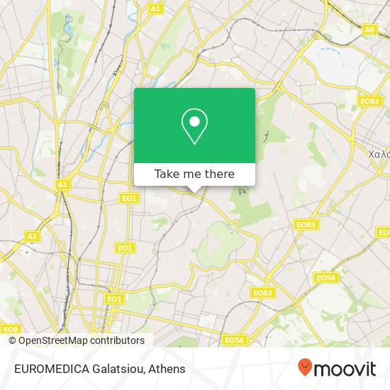 EUROMEDICA Galatsiou map