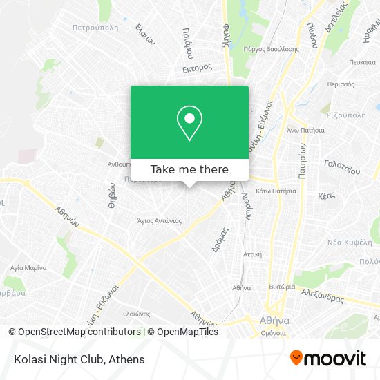 Kolasi Night Club map