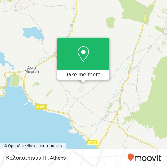 Καλοκαιρινού Π. map