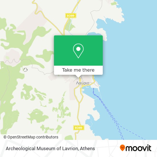 Archeological Museum of Lavrion map