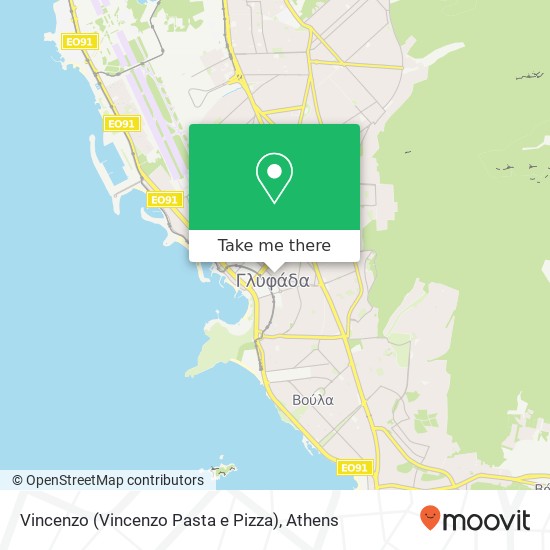 Vincenzo (Vincenzo Pasta e Pizza) map