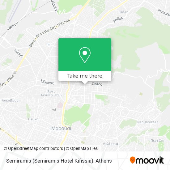 Semiramis (Semiramis Hotel Kifissia) map