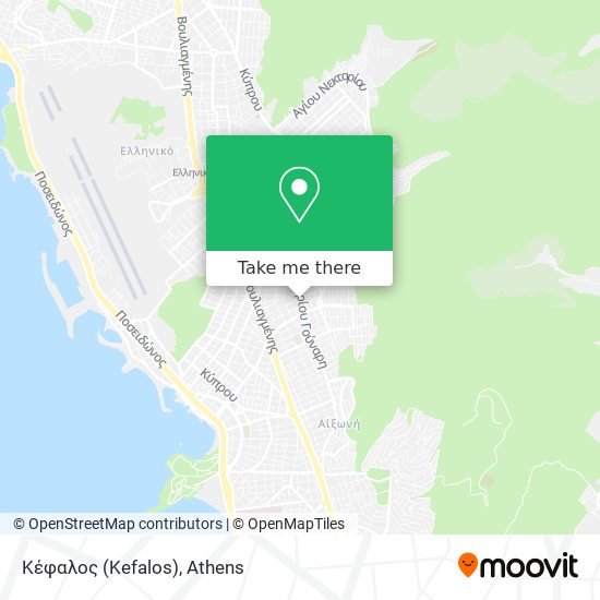 Κέφαλος (Kefalos) map