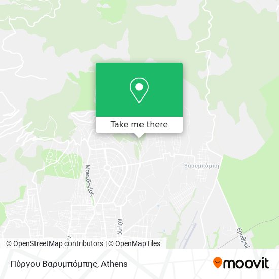 Πύργου Βαρυμπόμπης map