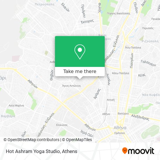 Hot Ashram Yoga Studio map