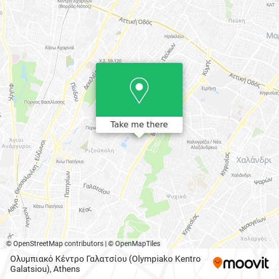Ολυμπιακό Κέντρο Γαλατσίου (Olympiako Kentro Galatsiou) map