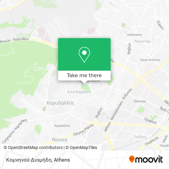 Κομνηνού Διομήδη map