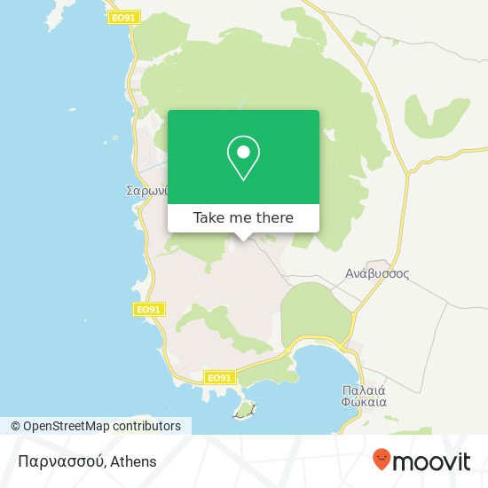 Παρνασσού map