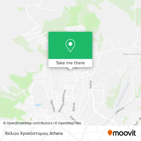 Βέλιου Χρυσόστομου map