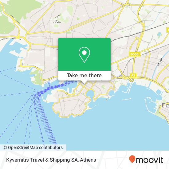 Kyvernitis Travel & Shipping SA map