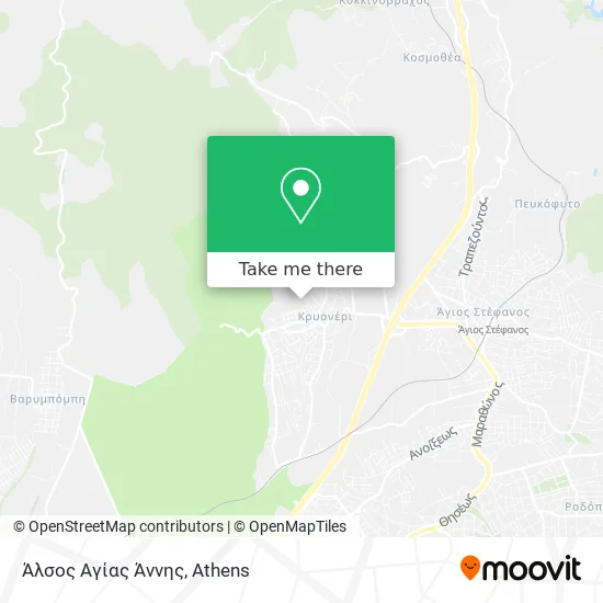 Άλσος Αγίας Άννης map