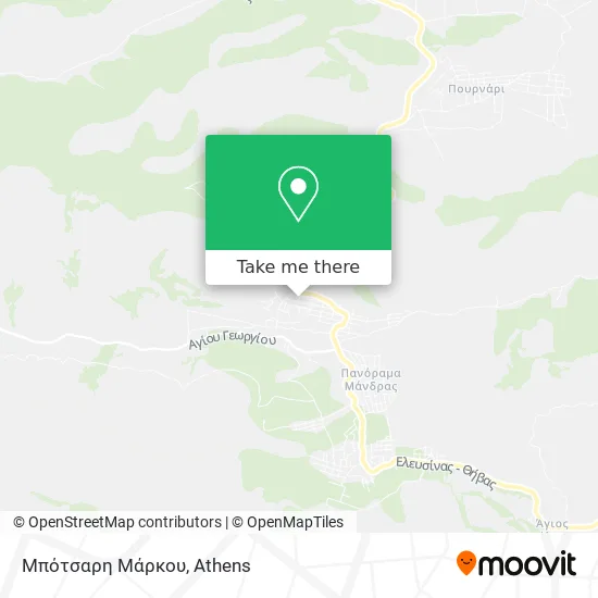 Μπότσαρη Μάρκου map