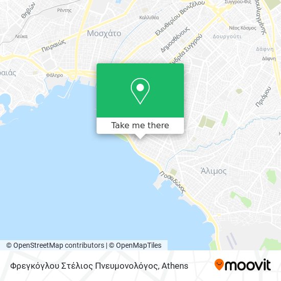 Φρεγκόγλου Στέλιος Πνευμονολόγος map