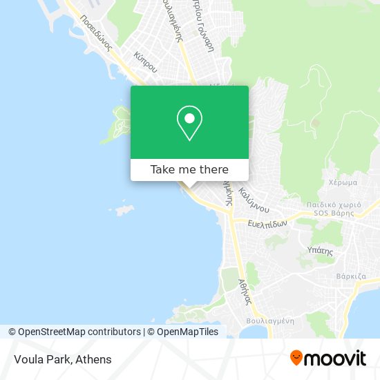 Voula Park map