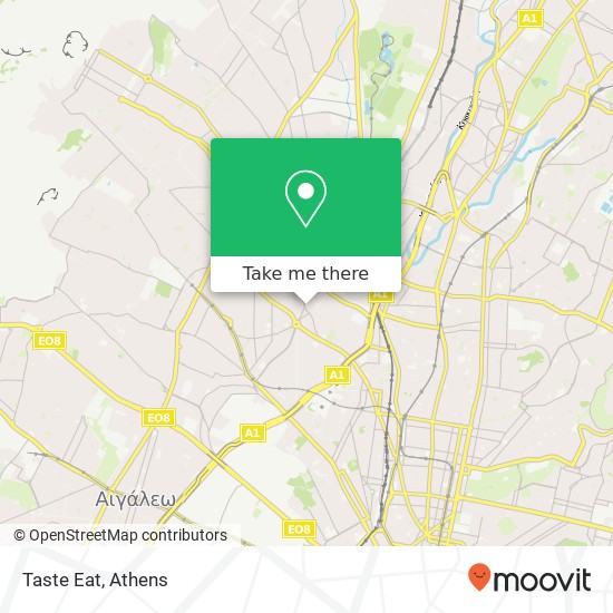 Taste Eat map