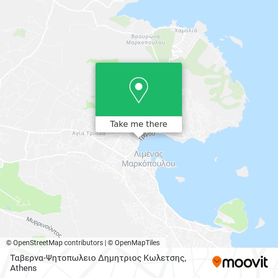 Ταβερνα-Ψητοπωλειο Δημητριος Κωλετσης map