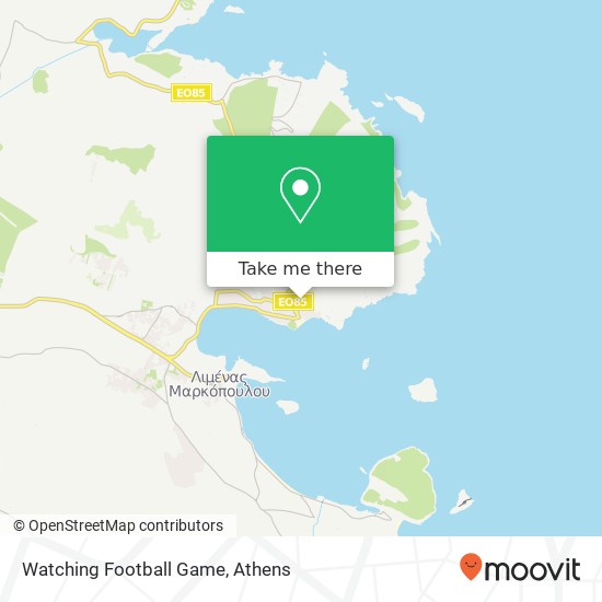 Watching Football Game map