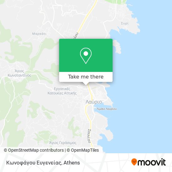 Κωνοφάγου Ευγενείας map