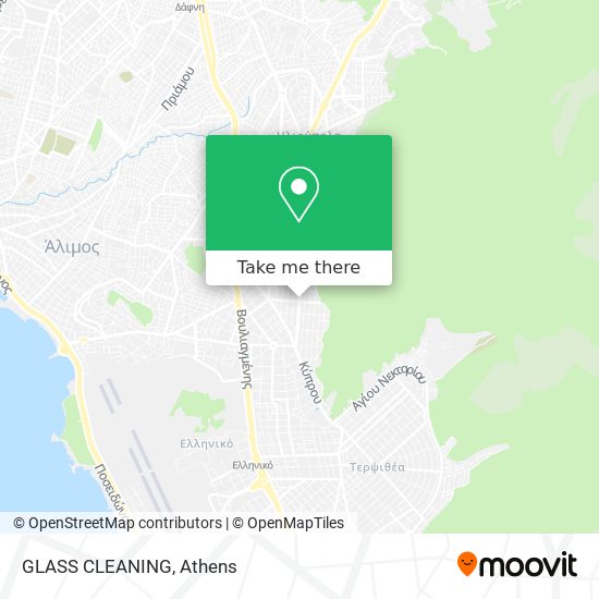 GLASS CLEANING map