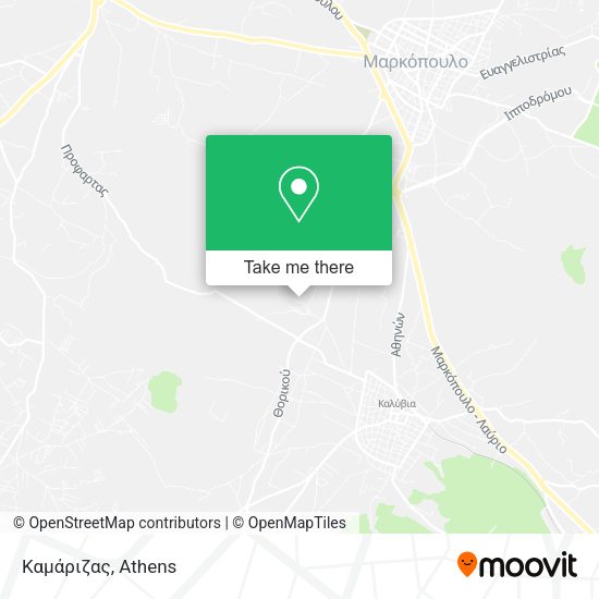 Καμάριζας map