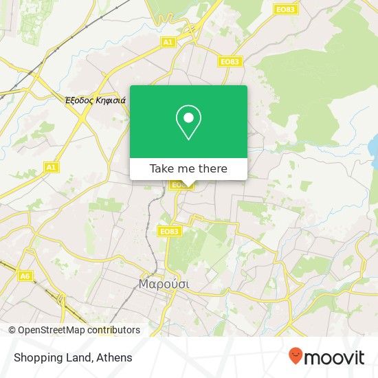 Shopping Land map