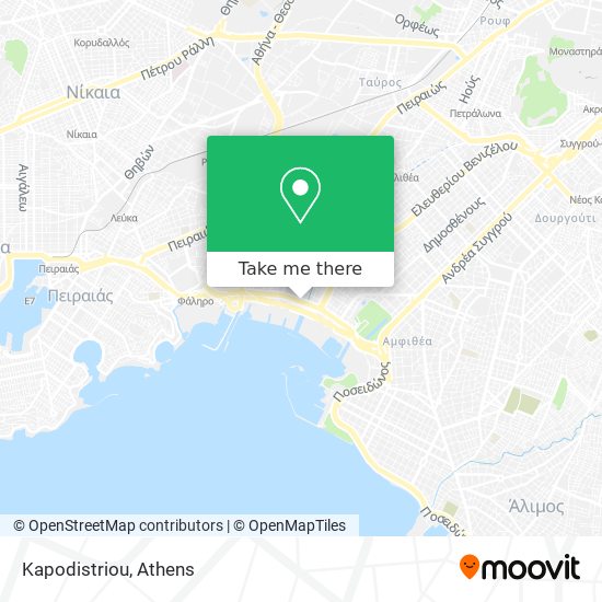 Kapodistriou map