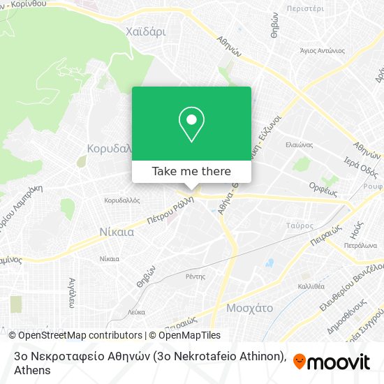 3ο Νεκροταφείο Αθηνών (3o Nekrotafeio Athinon) map