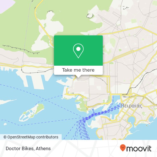 Doctor Bikes map