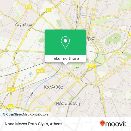 Nona Mezes Poto Glyko map