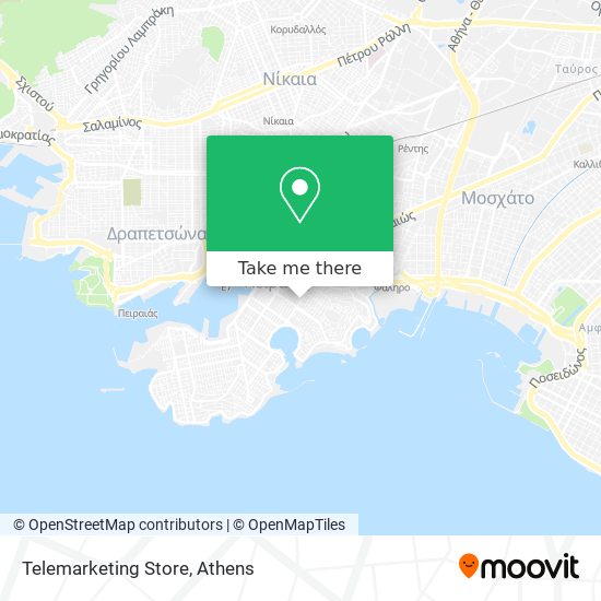 Telemarketing Store map