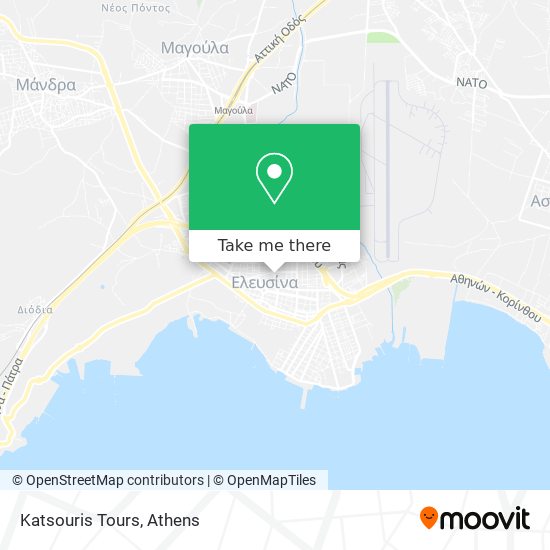 Katsouris Tours map