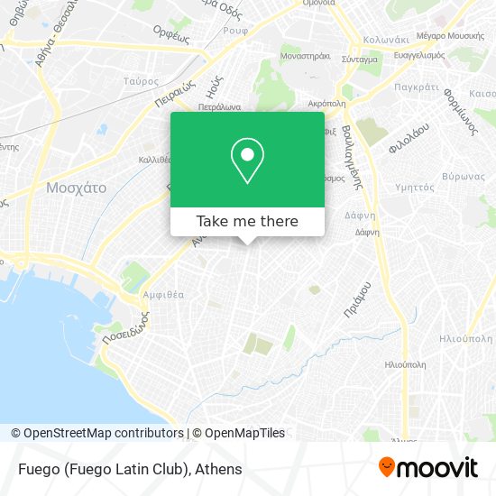 Fuego (Fuego Latin Club) map