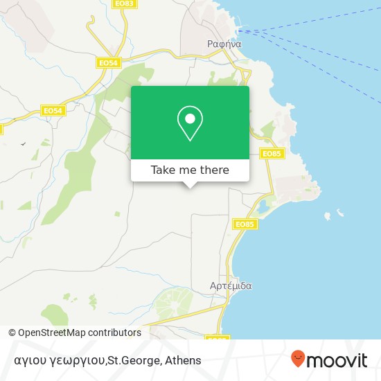 αγιου γεωργιου,St.George map